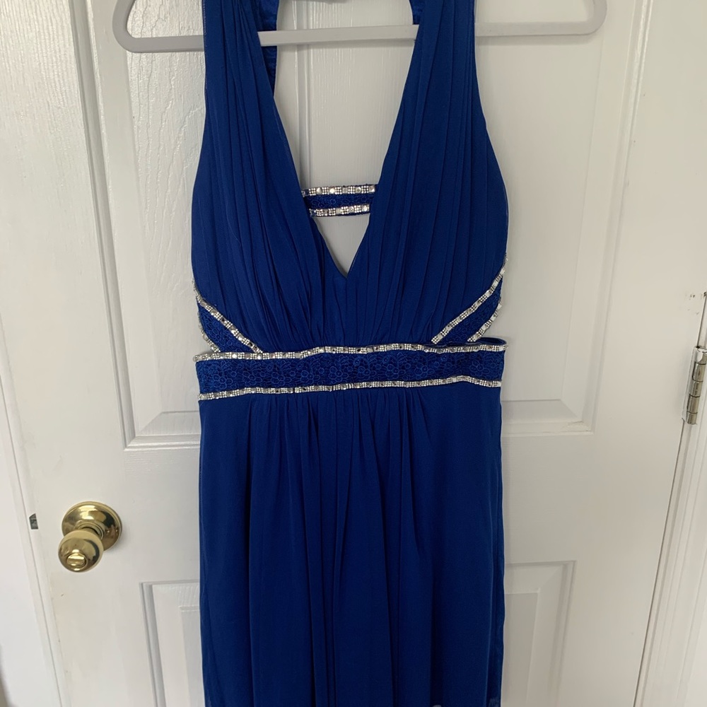 Blue dress
